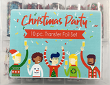 Christmas Party -  Clear Foil Set