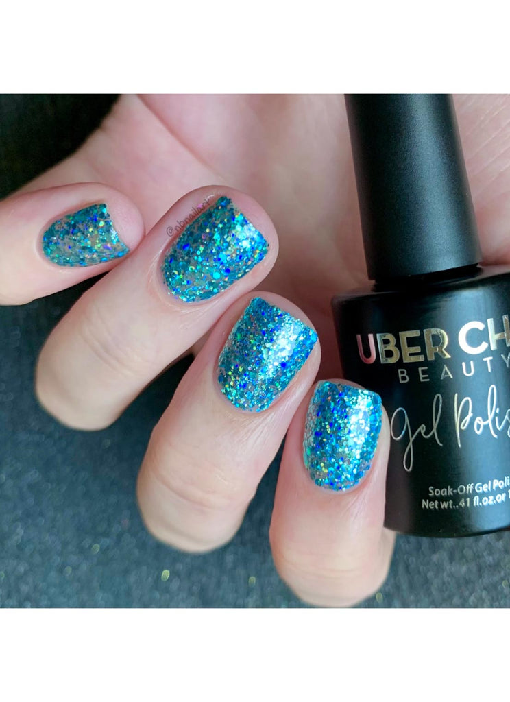 Private Pool Party - Glitter Gel Polish - Uber Chic 12ml