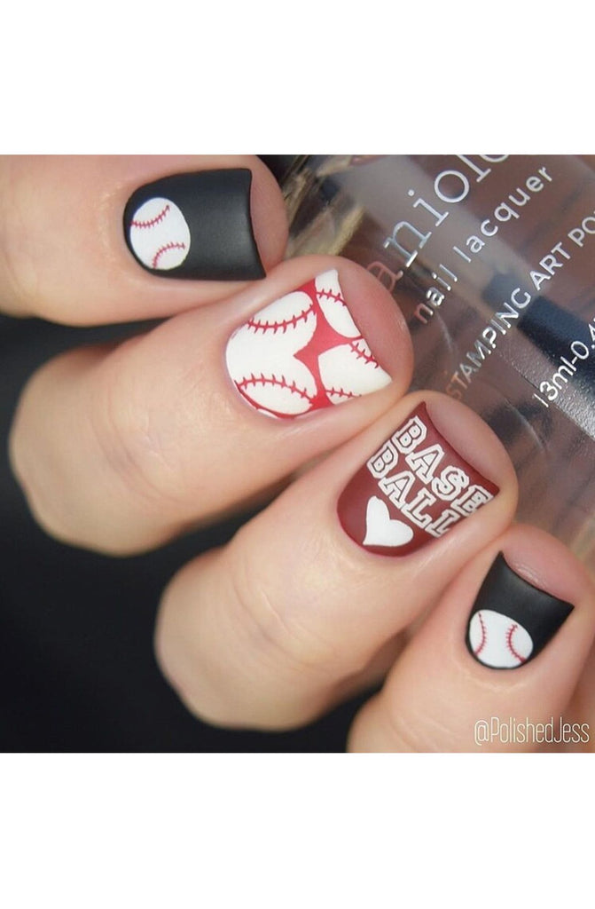 Take Me Out To The Ballgame - Uber Chic Mini Stamping Plate
