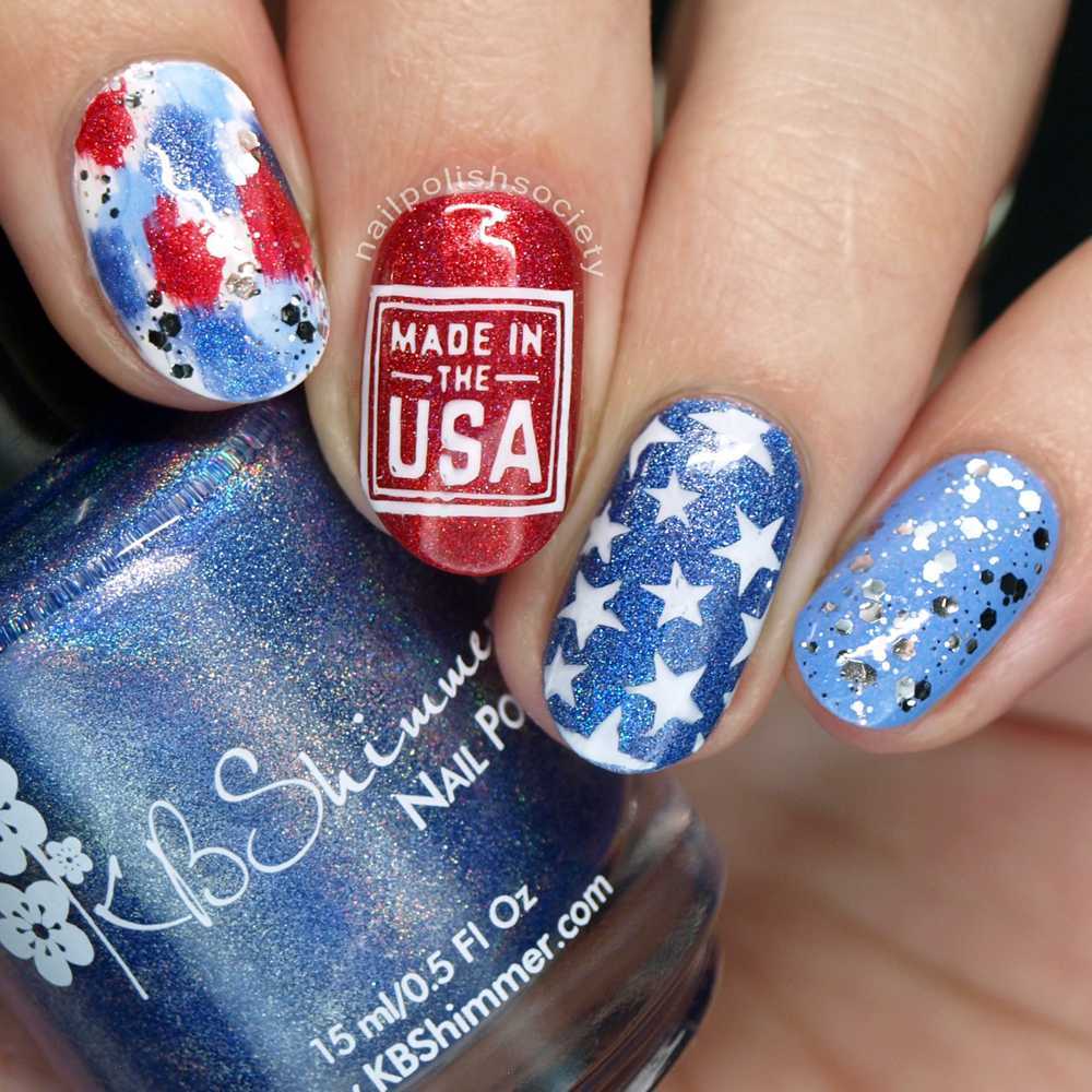 Fourth of July - Uber Chic Mini Stamping Plate