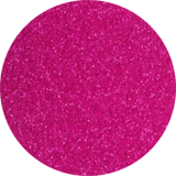 Brite Pink Matte Patent Leather Glitter