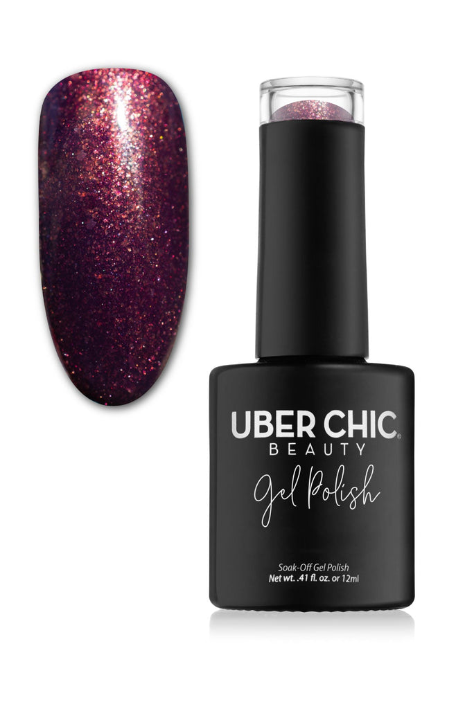 Wine Not? - Glitter Gel Polish - Uber Chic 12ml