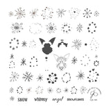 Whimsy Angel (CjS-181) - CJS Small Stamping Plate