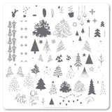 OH Christmas Tree (CjSC-44) - CJS Medium Stamping Plate