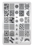 Collection 25 - Set of 3 Uber Chic Stamping Plates