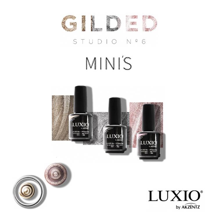 Gilded MINI SET - Studio 6 Collection - Set of 3 -  Luxio