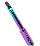 Oval Gel Clean Up Brush (Rainbow) - Uber Chic