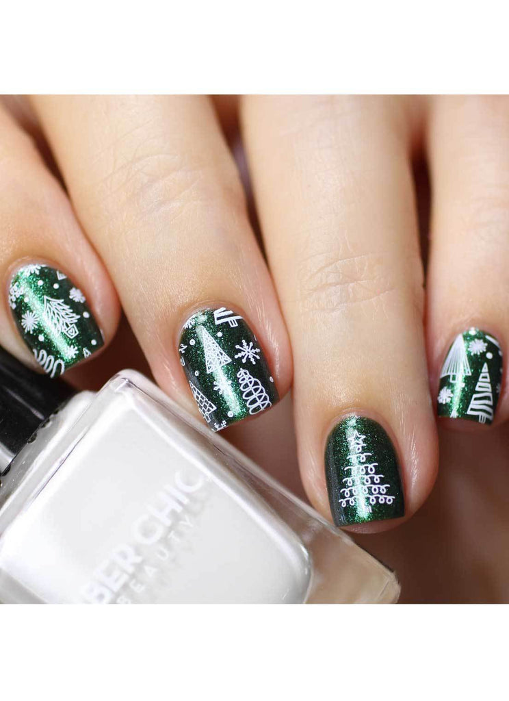 It's Beginning To Look A Lot Like Christmas / Christmas 6 - Uber Chic Stamping Plate