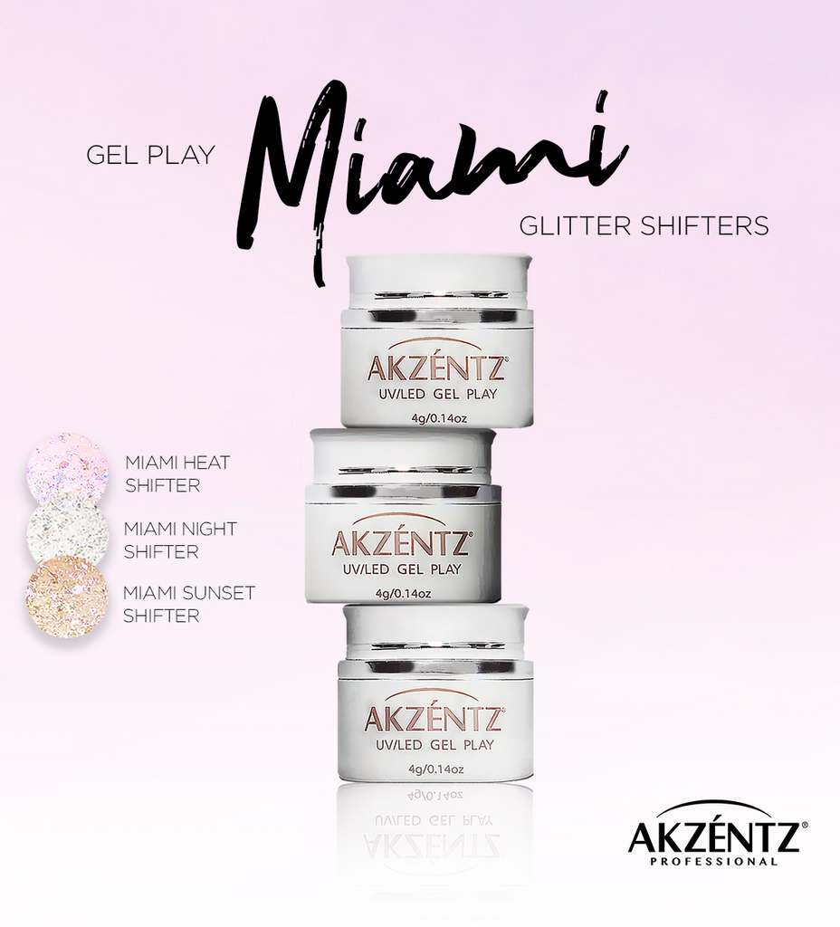 FULL SIZE Miami Collection - Akzentz Gel Play 4gr/.14oz