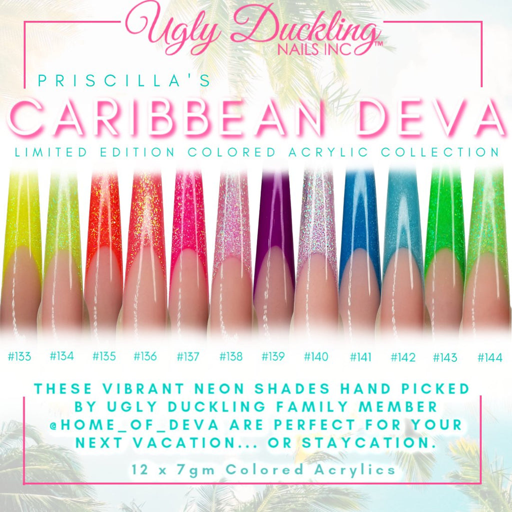 Caribbean Diva Collection Colored Acrylic Kit