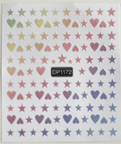 Pasties - Hearts & Stars # 1172