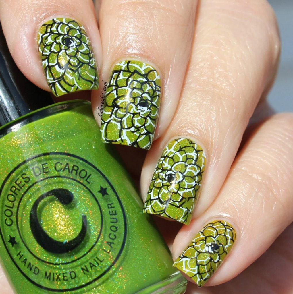 Succulents - Uber Chic Mini Stamping Plate