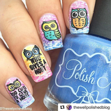 Who Gives a Hoot - Uber Chic Mini Stamping Plate