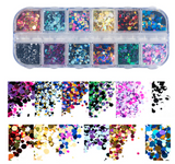 Glitter Kit Sets with 12 Different Gitters - Circles
