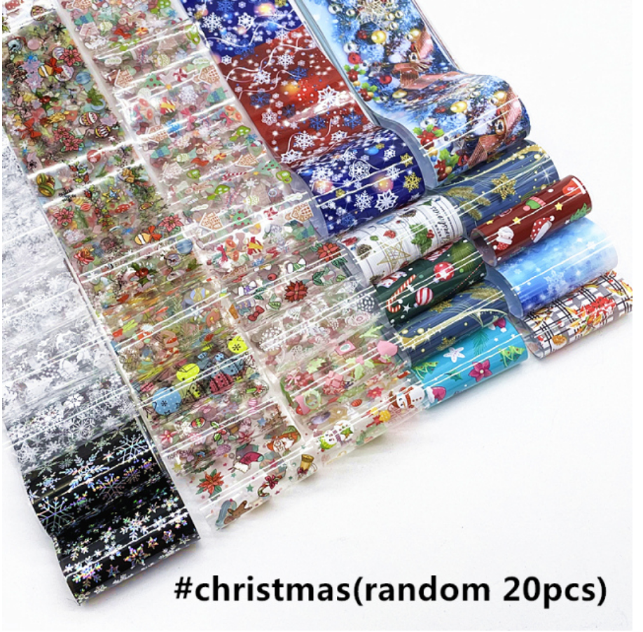 20 Piece Foil Sampler - Christmas