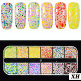 Glitter Kit Sets with 12 Different Glitters - Confetti XH