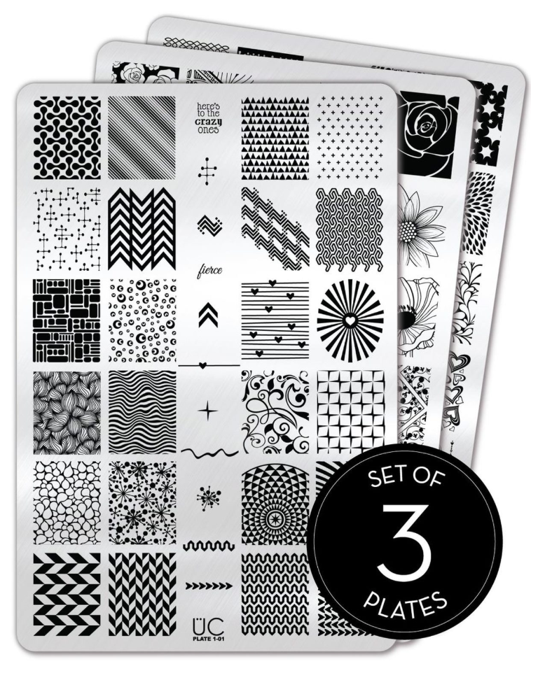 Collection 1 - Uber Chic Stamping Plates