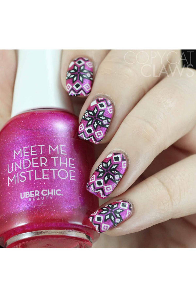 Jingle All The Way - Uber Chic Stamping Plate