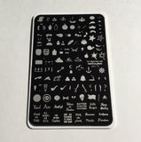 Ahoy Matey (CJS LC-15)  -  Clear Jelly Stamping Plate