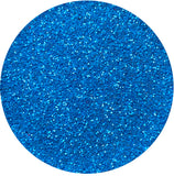 Brite Blue Matte Patent Leather Glitter