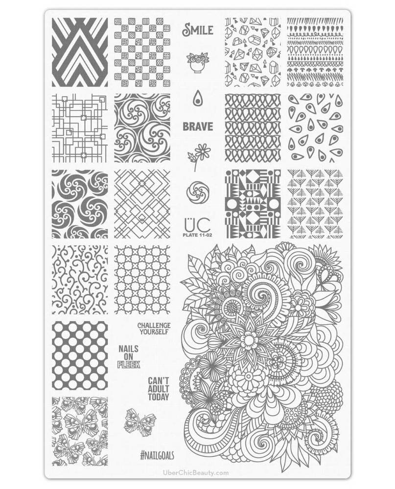 Collection 11 - Uber Chic Stamping Plates