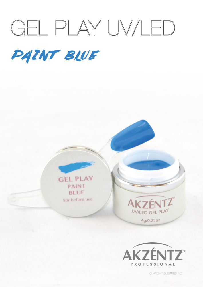 Paint Blue  - Akzentz Gel Play UV/LED