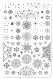 Diamonds in Ice (CjSC-14) - Clear Jelly Stamping Plate
