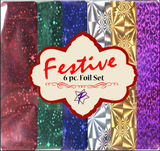 Festive Holiday Foil Set of 5