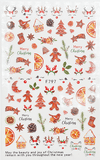 Pasties - Gingerbread & Reindeer # F 797