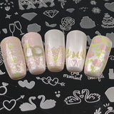 Here Comes the Bride  (CjS-70) - Clear Jelly Stamping Plate