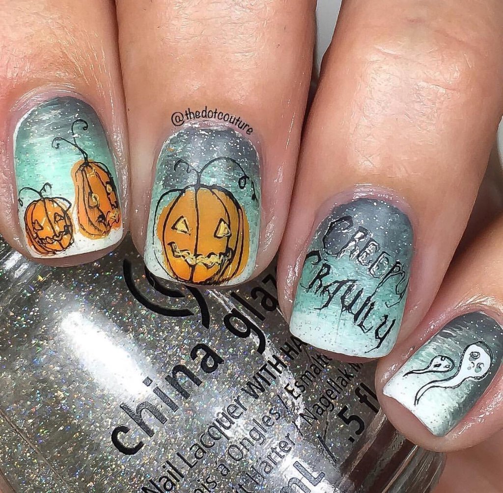 Halloween - Spooky (CjSH-05) - CJS Small Stamping Plate
