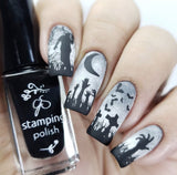 Wicked Halloween (CjS H-24)  - Clear Jelly Stamping Plate