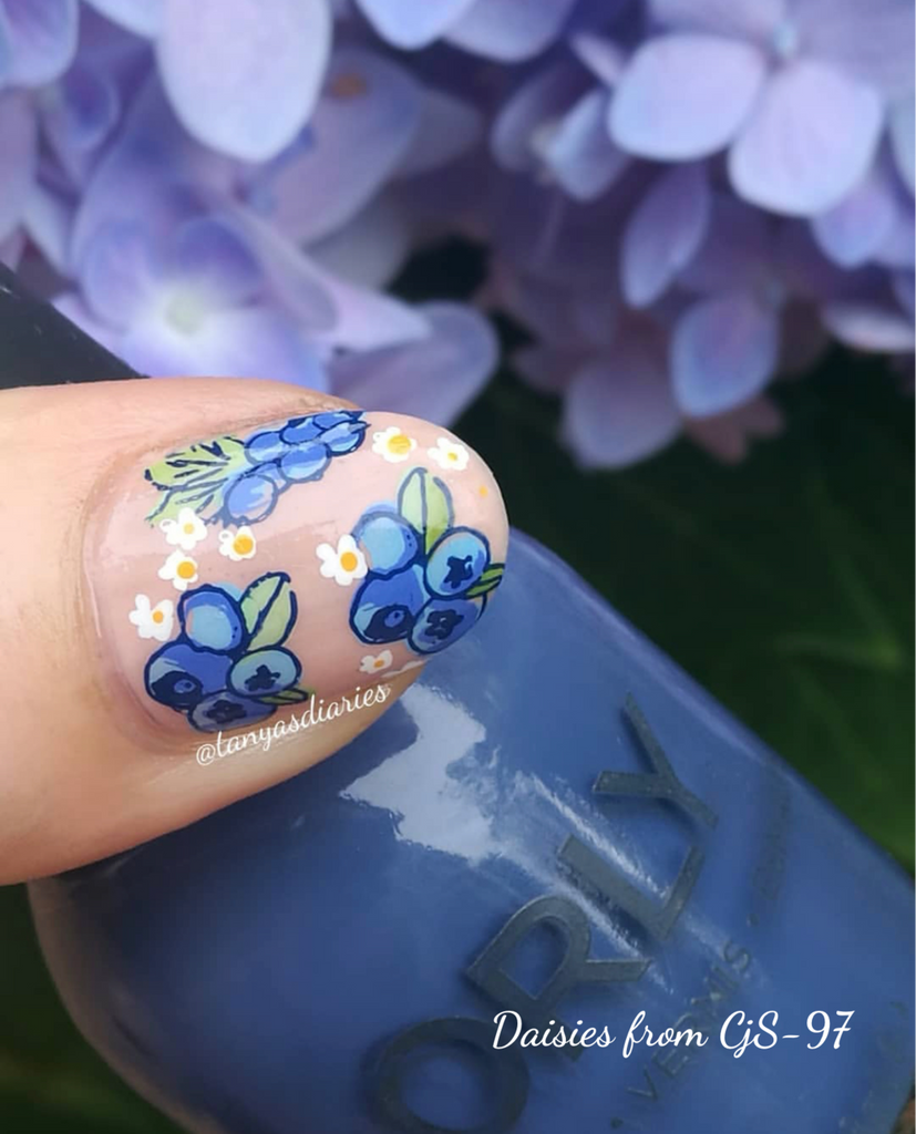 Fruit Cocktail Collection - Tropical Sensation (CjS-211) - Clear Jelly Stamping Plate