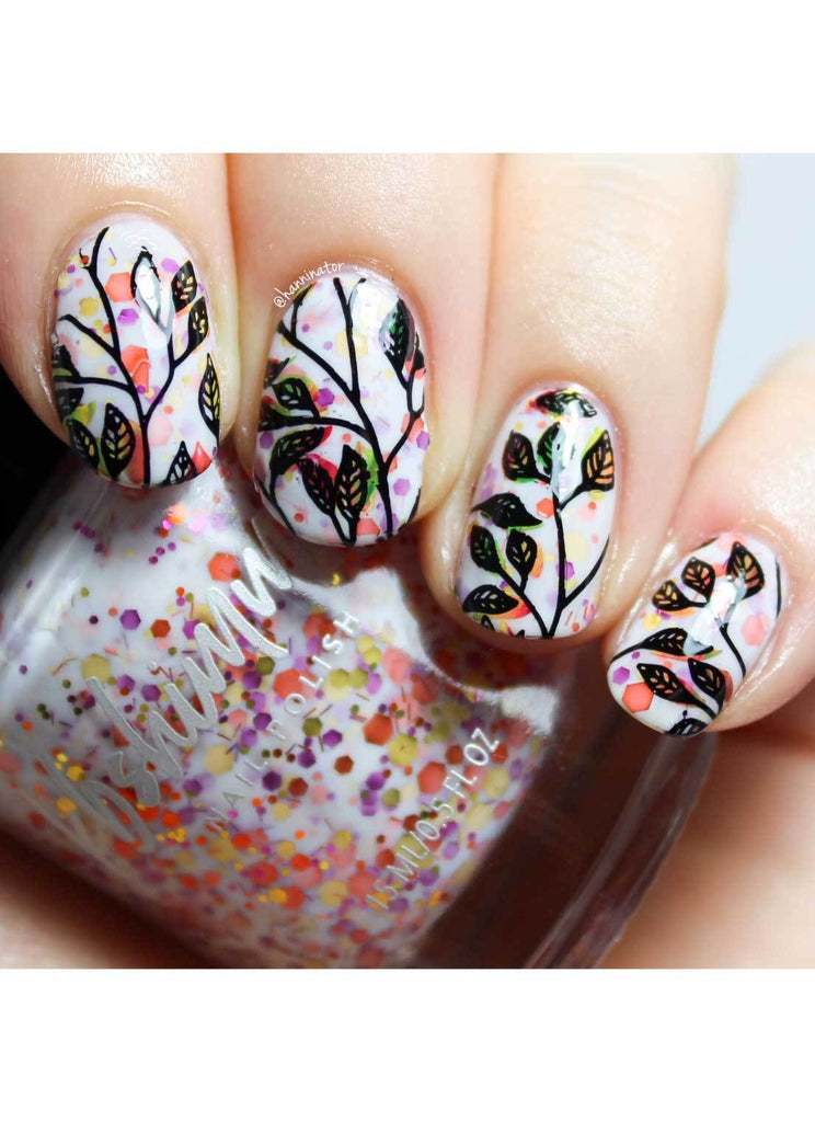 Lovely Leaves 5 - Uber Chic Stamping Plate