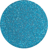 Matte Lite Blue Patent Leather Glitter
