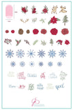 Merry Christmas My Deer (CjS C-19) - Clear Jelly Stamping Plate