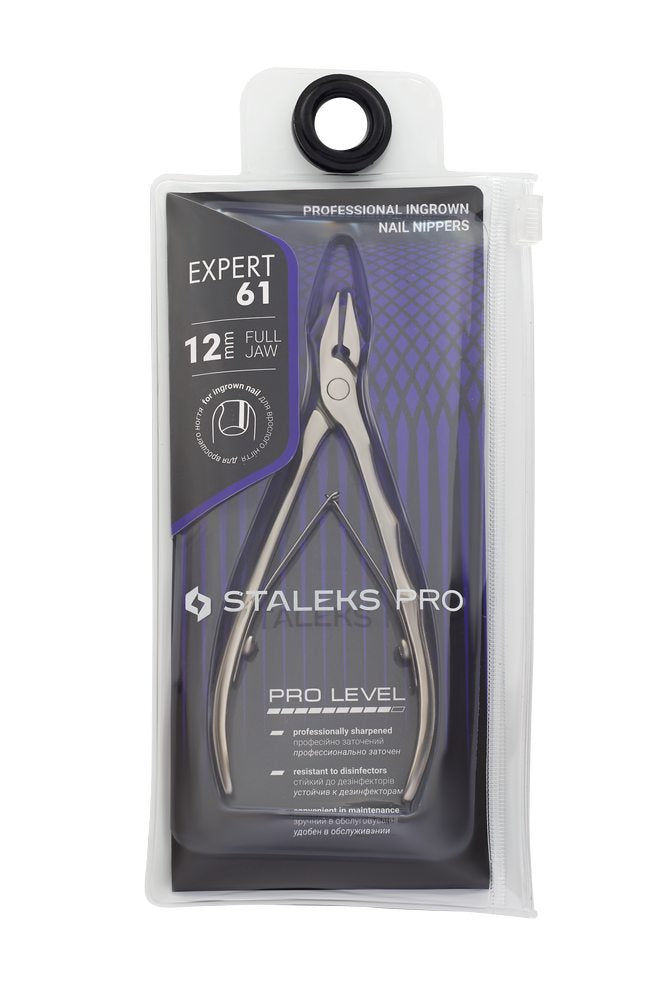 Staleks Pro Expert 61 - 12mm Ingrown Nail Nippers NE-61-12mm