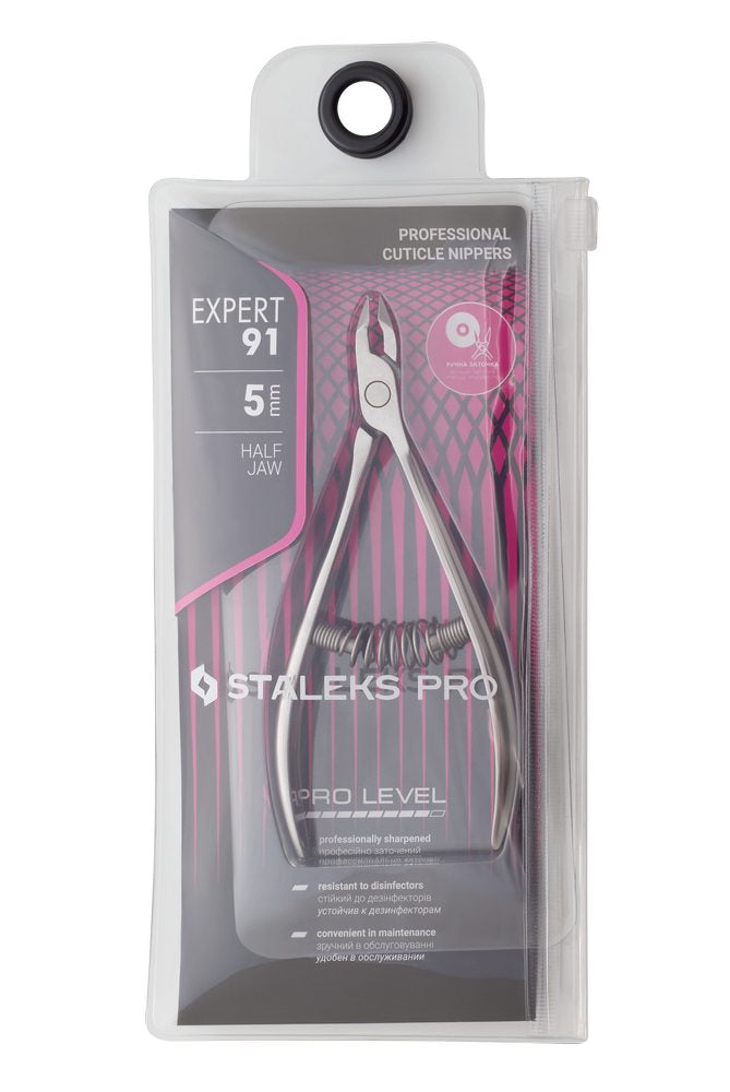 Staleks Pro Expert Professional Cuticle Nippers NE-91-3mm