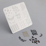 Perfect Prints by Chrissie Pearce (CjSLC-05)  - CJS Small Stamping Plate