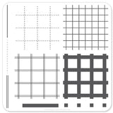 Perfectly Plaid (CjS-08) - CJS Small Stamping Plate