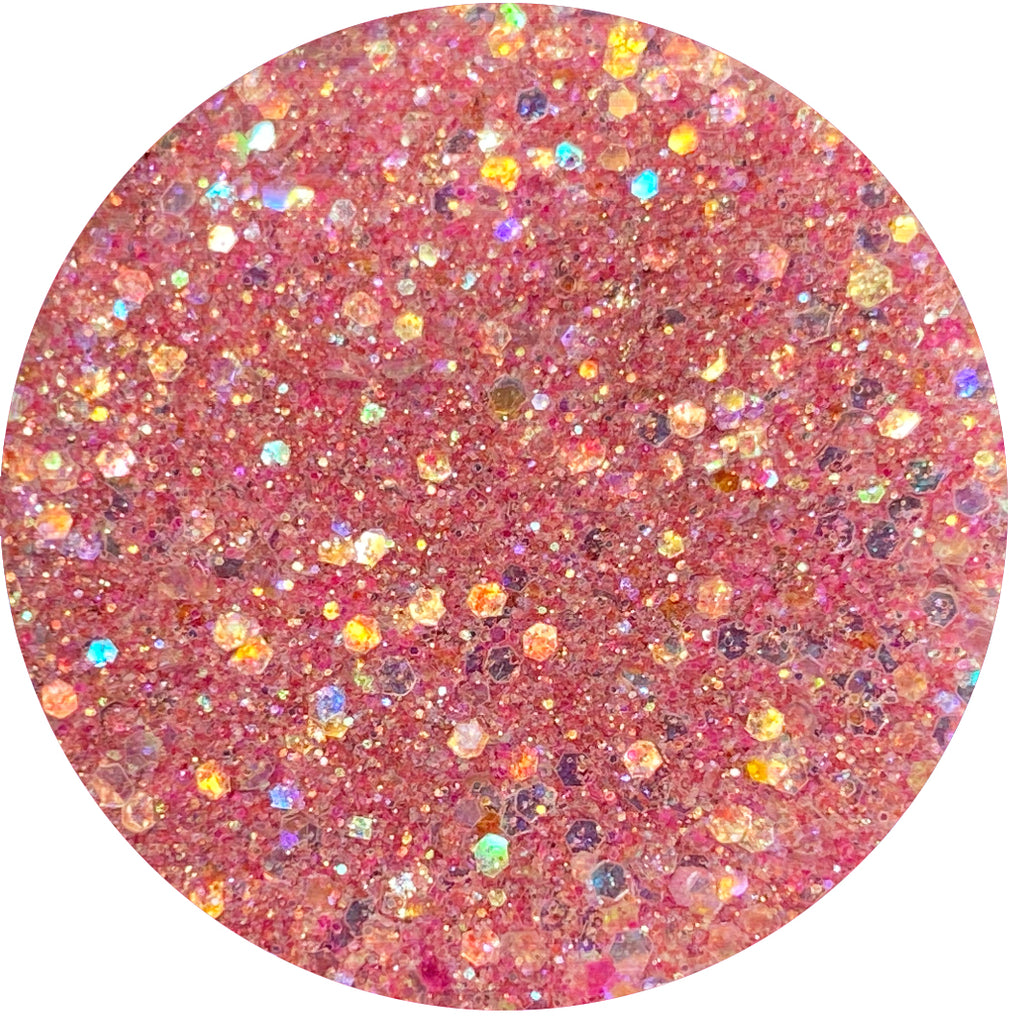 Pinktober Iridescent Glitter