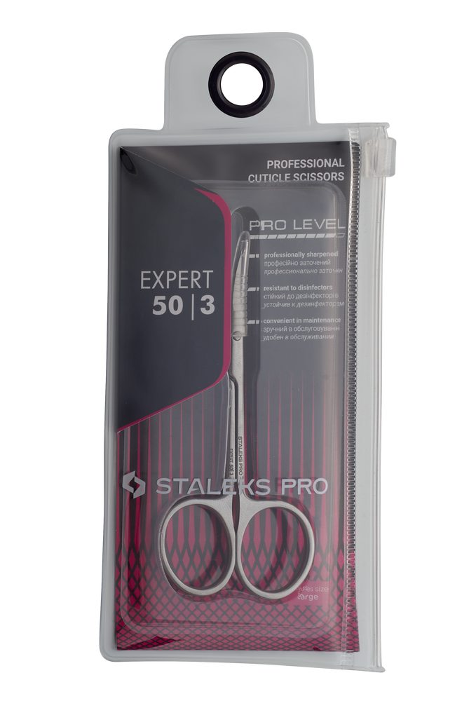 Staleks Pro Expert Professional Cuticle Scissors EXPERT SE-50/3