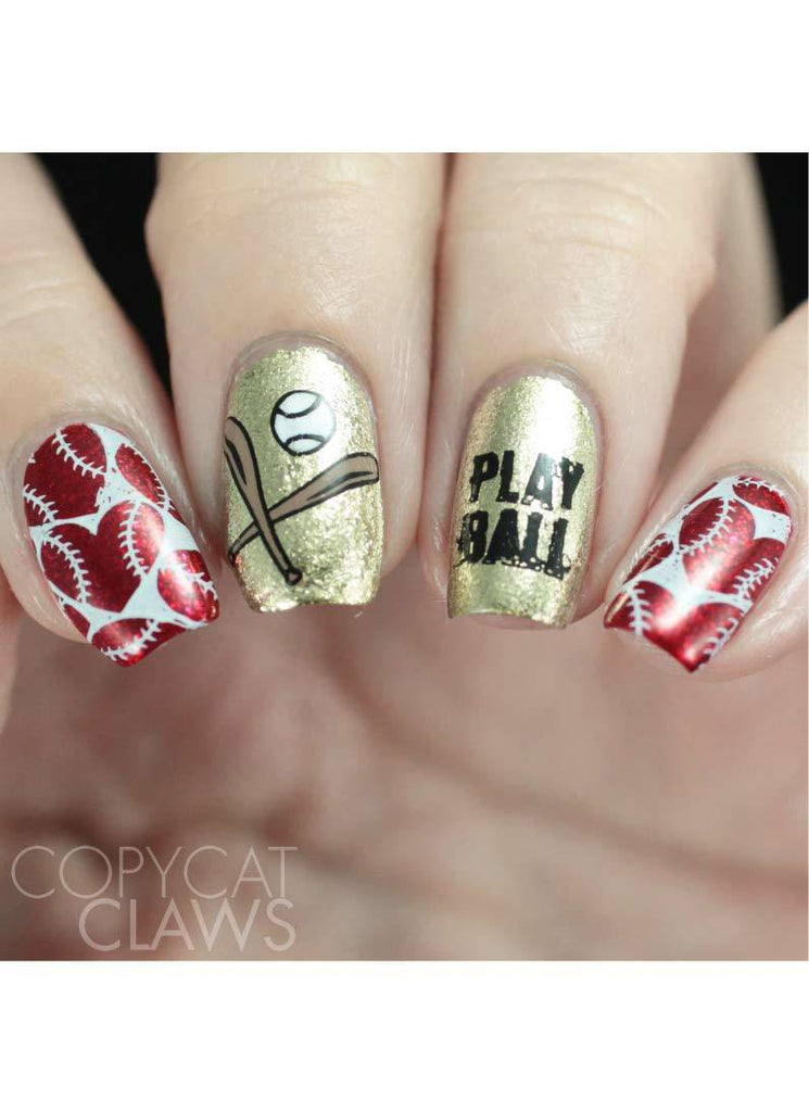 Take Me Out To The Ballgame - Uber Chic Mini Stamping Plate