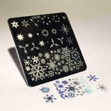 Snowflakes - CJS Small Stamping Plate - CJS-03