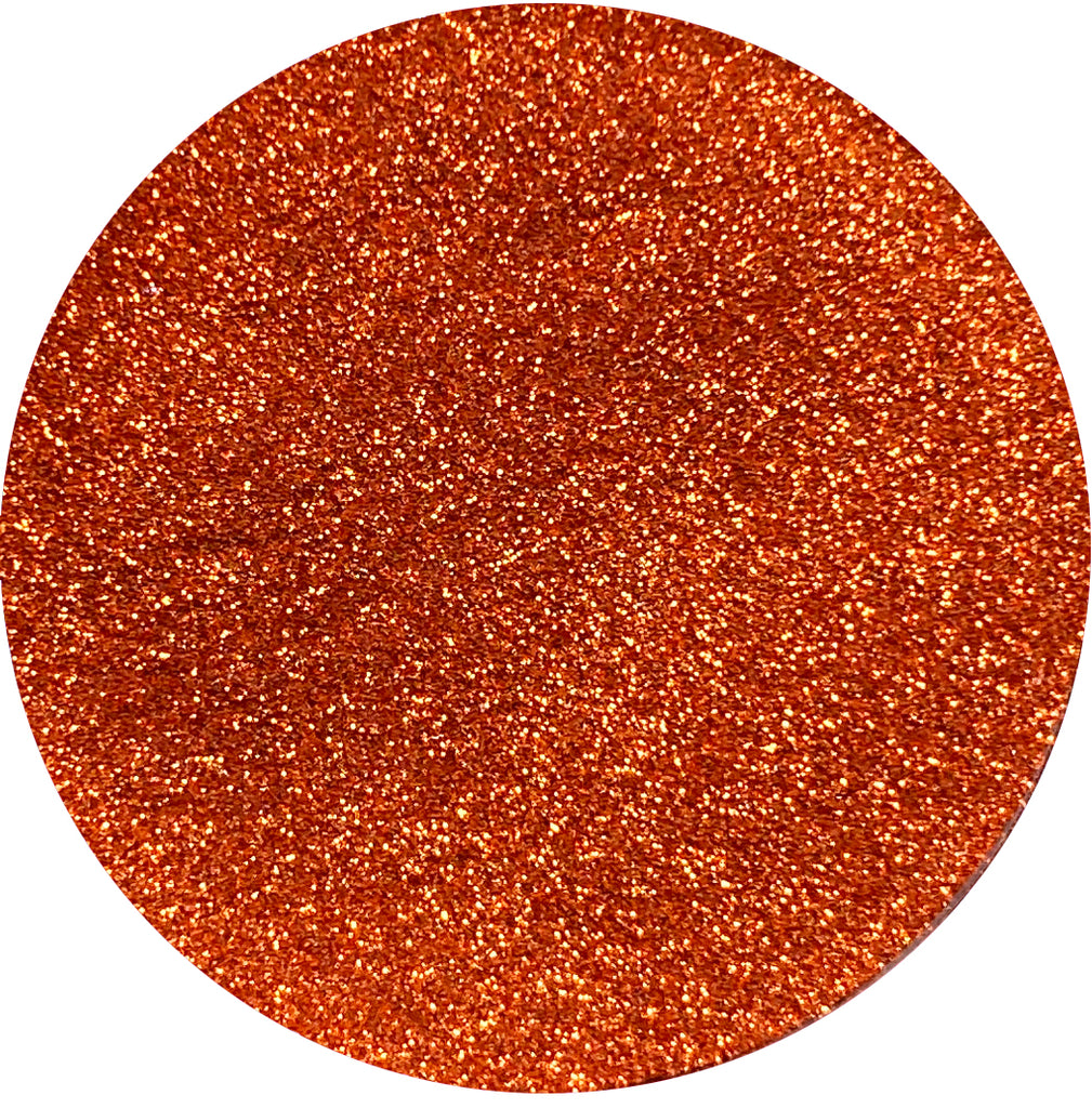 Soft Orange Metallic Glitter