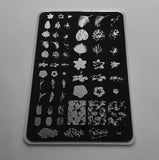 Tropical (CjS-38) - Clear Jelly Stamping Plate